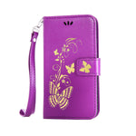 Gilding Butterfly Leather Phone Case Soft Elegant Ultrathin Case Drop-proof Phone Case Shell for iPhone 6s